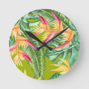Horloge Ronde Tropical