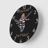 Horloge Ronde Trump (Angle)