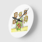 Horloge Ronde Trump Is Poutine (Angle)