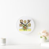 Horloge Ronde Trump Is Poutine (Maison)