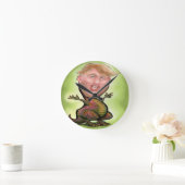 Horloge Ronde Trump Zilla (Maison)