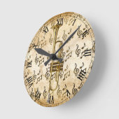 Horloge Ronde Trumpet (Angle)