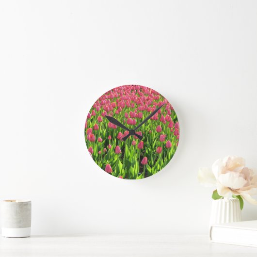 Horloge Ronde Tulips (Maison)