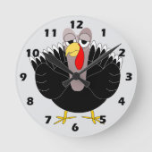 Horloge Ronde Turkey Design (Recto)