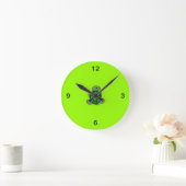 Horloge Ronde Turtle Clock (Maison)