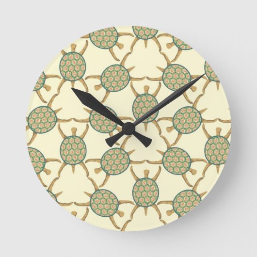 Horloge Ronde Turtle pattern (Recto)
