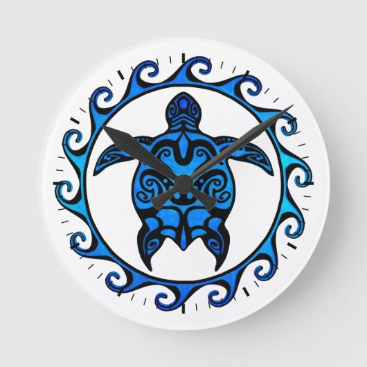 Horloge Ronde Turtle Sun (Recto)