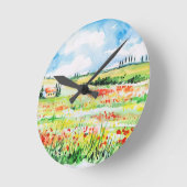 Horloge Ronde Tuscany (Angle)