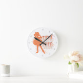 Horloge Ronde Tutu Cute (Maison)