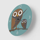 Horloge Ronde Two Hooters (Angle)