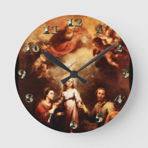 Horloge Ronde Two Trinities