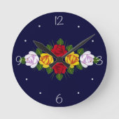 Horloge Ronde UK Canal rose (Recto)