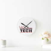 Horloge Ronde Ultrasound Tech (Maison)