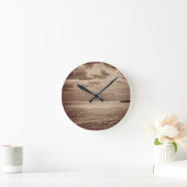 Horloge Ronde Un effet du Sun, Normandie c.1857 (photo de sépia (Maison)