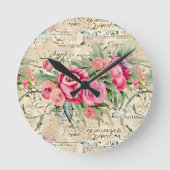 Horloge Ronde Un Ephémère français série 26 (Recto)