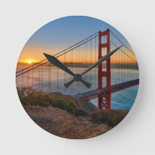 Horloge Ronde Un lever de soleil absolument renversant