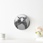 Horloge Ronde Un pain grillé (Maison)