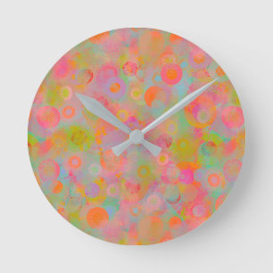 Horloge Ronde Un petit souffle de printemps