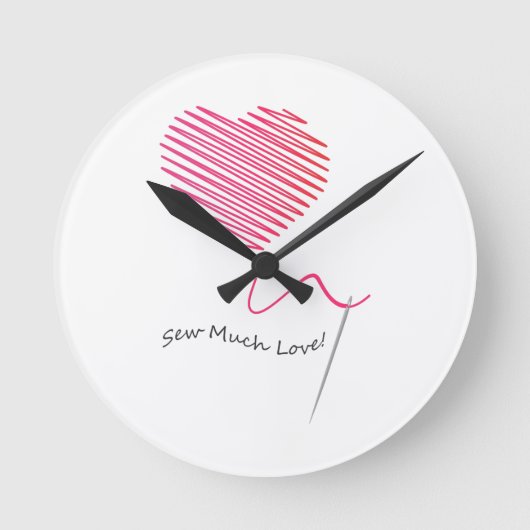 Horloge Ronde Un peu d'amour (Recto)