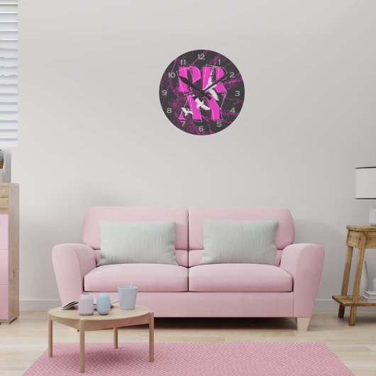 Horloge Ronde Un rappel simple priez pour la foi chrétienne