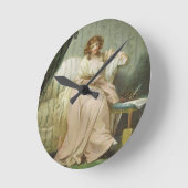 Horloge Ronde Une femme a appelé Anne, l'épouse de l'artiste, (Angle)
