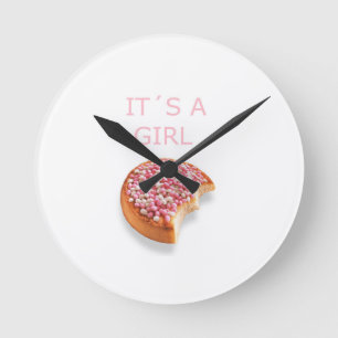 Horloge Ronde une fille est née