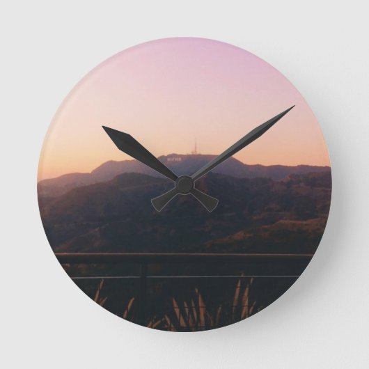 Horloge Ronde Une fois à Hollywood (Recto)