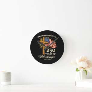 Horloge Ronde Une nation sous Dieu 250 ans de bénédictions