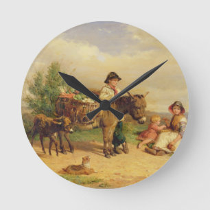 Horloge Ronde Une pause sur le chemin de lancer sur le marché