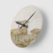 Horloge Ronde Une villa italienne (Angle)