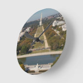 Horloge Ronde Une vue de paysage de Washington DC (Angle)