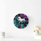 Horloge Ronde Unicorn (Maison)
