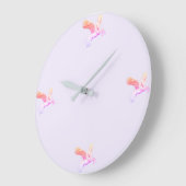 Horloge ronde Unicorne (Angle)