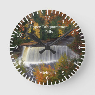 Horloge Ronde Upper Tahquamenon Falls clock