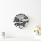 Horloge Ronde Urée Racing (Maison)