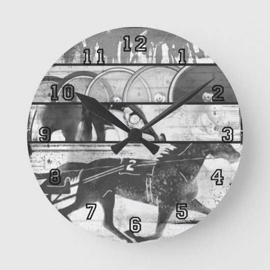 Horloge Ronde Urée Racing (Recto)