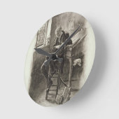 Horloge Ronde Uriah Heep, de "Charles Dickens : Un commérage sur (Angle)