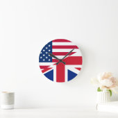 Horloge Ronde usa uk (Maison)