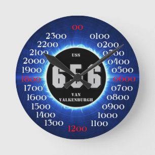 Horloge Ronde USS van Valkenburgh (DD-656)