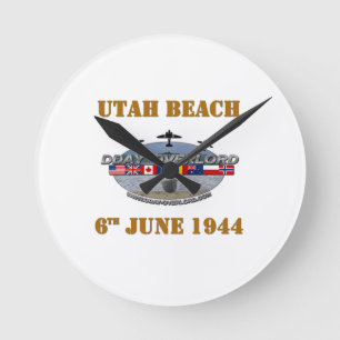 Horloge Ronde Utah Beach 6e June 1944