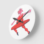 Horloge Ronde Vache de Ballerina (Angle)