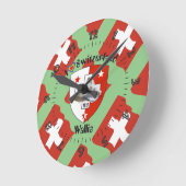 Horloge Ronde Valais (Angle)