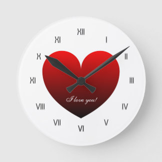 Horloge Ronde Valentine Love Watch
