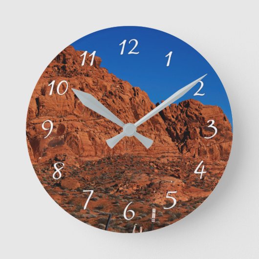 Horloge Ronde Vallée du feu (Recto)