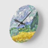 Horloge Ronde Van gogh (Angle)