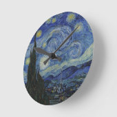 Horloge Ronde Van Gogh Starry Night Wall Clock (Angle)