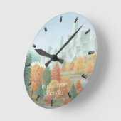 Horloge Ronde Vancouver Clock (Angle)