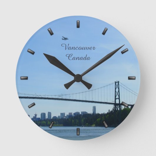 Horloge Ronde Vancouver Clock (Recto)