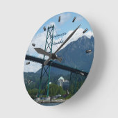 Horloge Ronde Vancouver Clock (Angle)