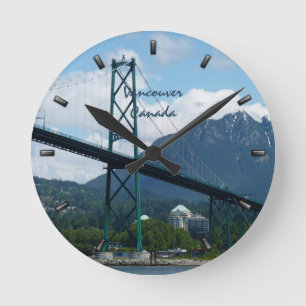 Horloge Ronde Vancouver Clock